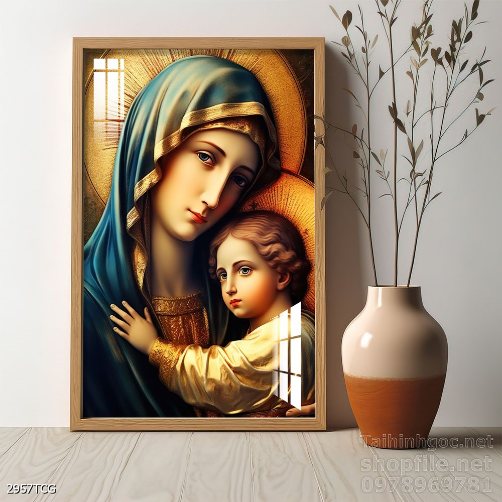 Tranh decor trang trí tường công giáo