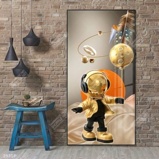 Tranh phi hành gia decor trang trí tường
