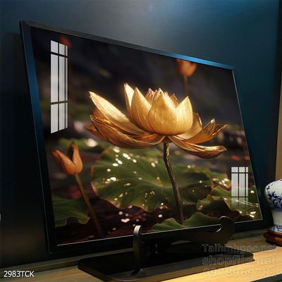 Tranh cá chép hoa sen