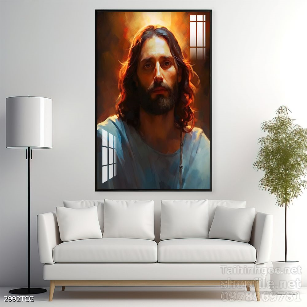 File tranh công giáo decor trang trí tường phòng thờ