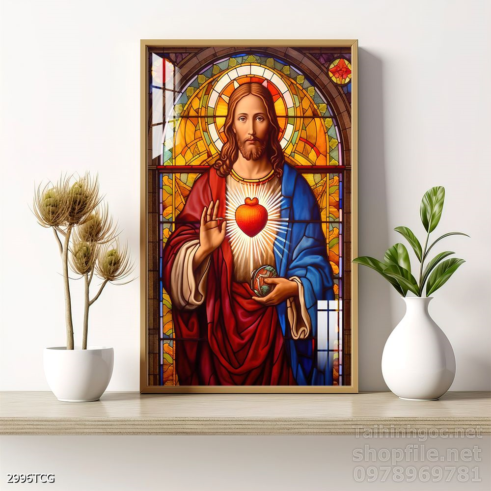 Tranh decor trang trí tường công giáo