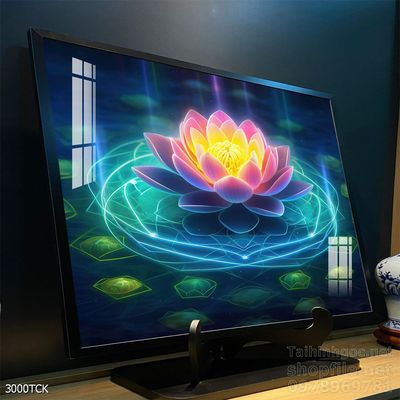 Tranh cá chép hoa sen đẹp mang nhiều ý nghĩa