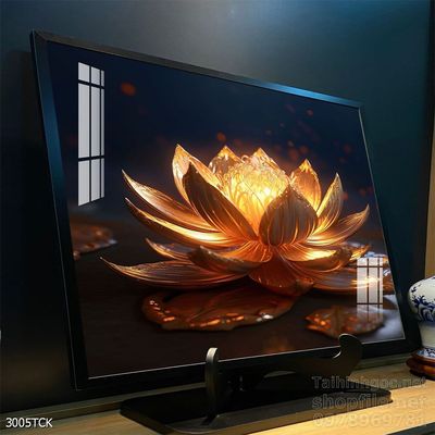 Tranh cá chép hoa sen treo tường mang nhiều ý nghĩa