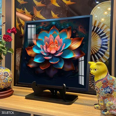 Tranh cá chép hoa sen