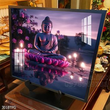 File tranh Phật giáo decor trang trí tường nhà phòng thờ