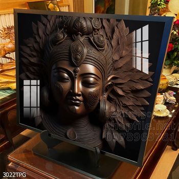 Tranh decor trang trí tường Phật giáo