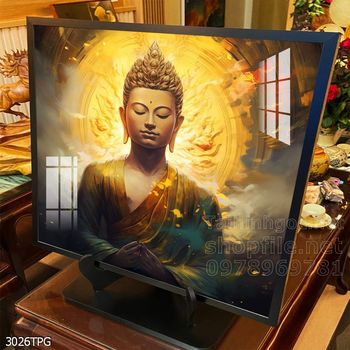 Tranh phật giáo decor trang trí tường phòng thờ