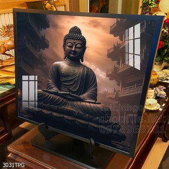 File tranh Phật giáo decor trang trí tường nhà phòng thờ