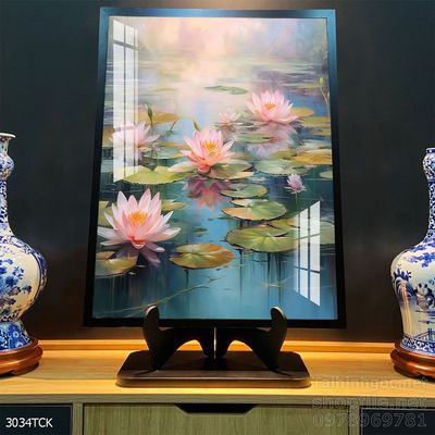 File tranh cá chép hoa sen mẫu mới nhất