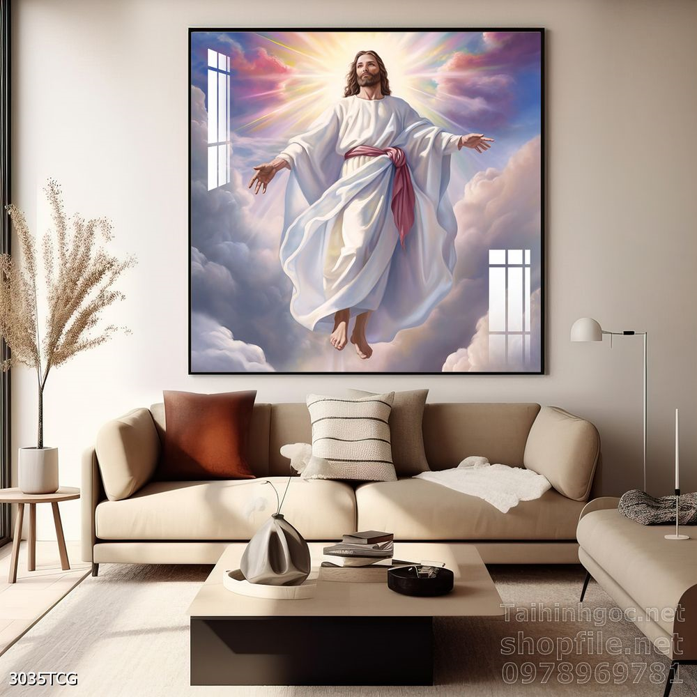 Tranh decor trang trí tường công giáo