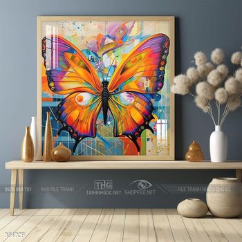 Tranh trang trí quán cafe, quán nước hiện đại