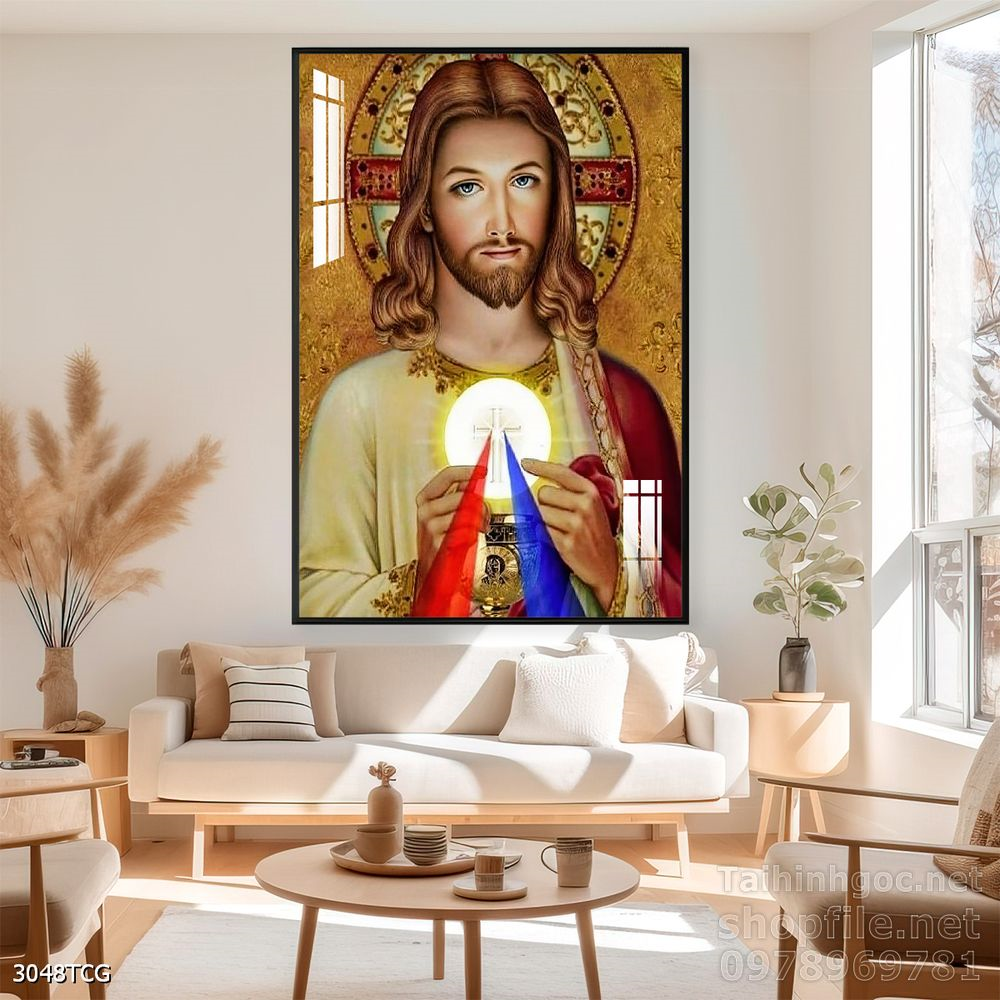 Tranh decor trang trí tường công giáo