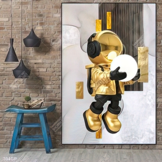 Tranh phi hành gia treo trang trí đẹp nổi bật