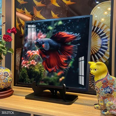 Tranh cá chép hoa sen đẹp mang nhiều ý nghĩa