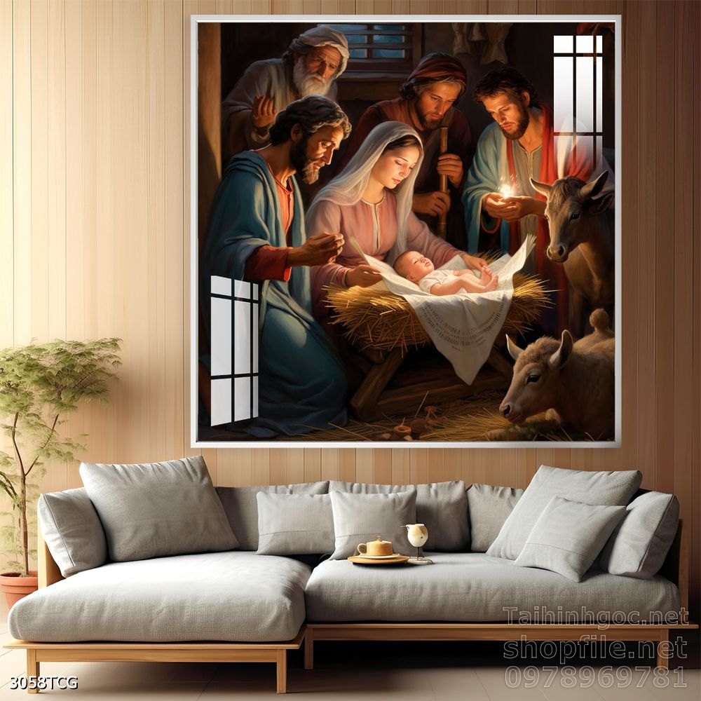 Tranh công giáo nghệ thuật đẹp và ý nghĩa