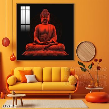 Tranh decor trang trí tường Phật giáo