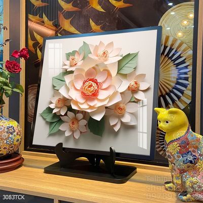 Tranh cá chép hoa sen cực đẹp