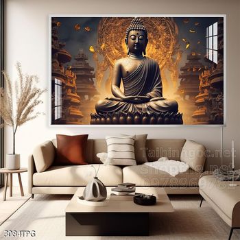 Tranh phật giáo decor trang trí tường phòng thờ