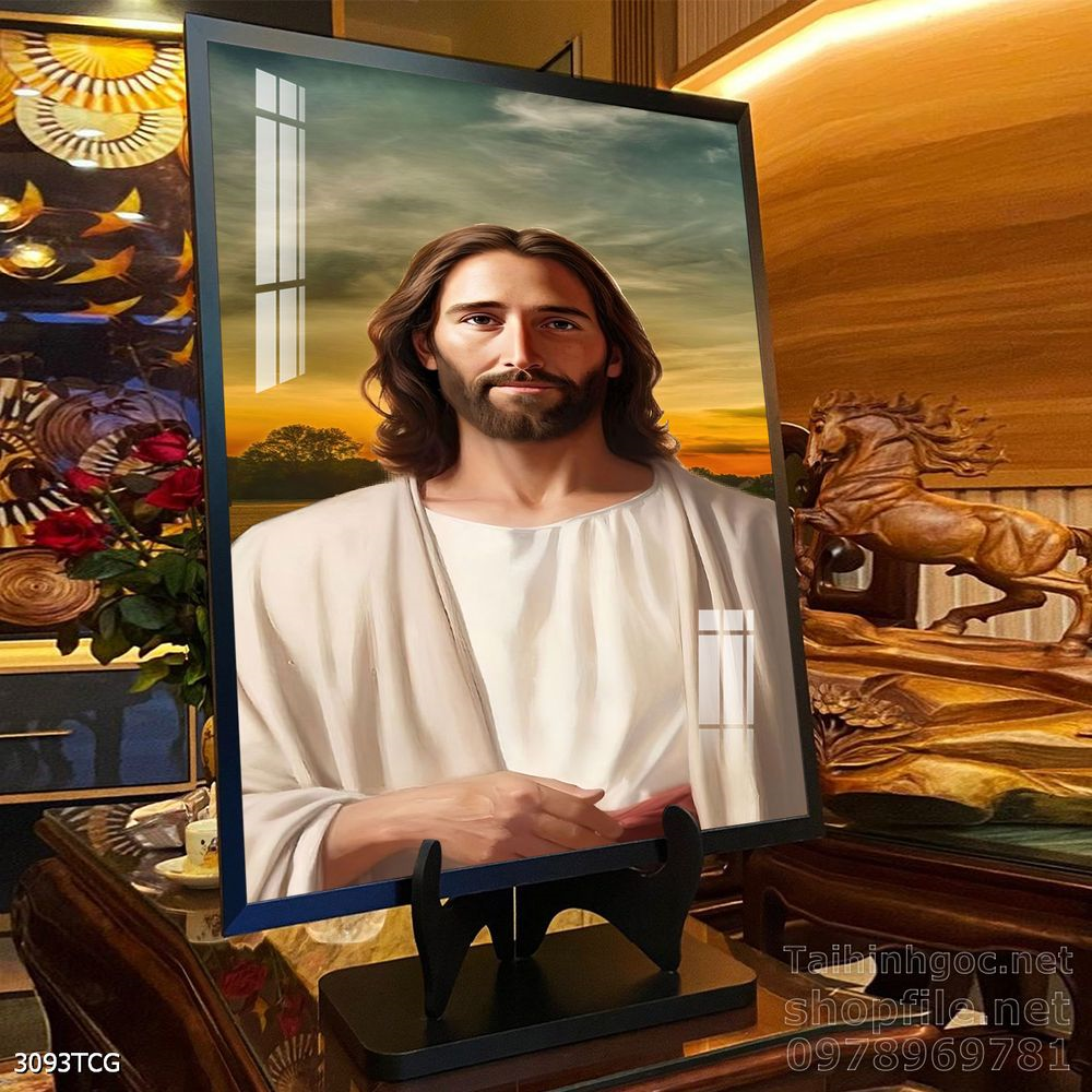 Tranh tranh trí tường công giáo sang trọng