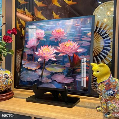 Tranh cá chép hoa sen đẹp mang nhiều ý nghĩa