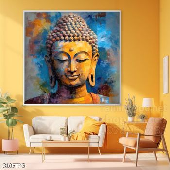 Tranh phật giáo decor trang trí tường phòng thờ