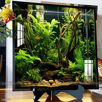 Tranh cá heo đẹp độc đáo