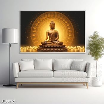 Tranh phật giáo decor trang trí tường phòng thờ