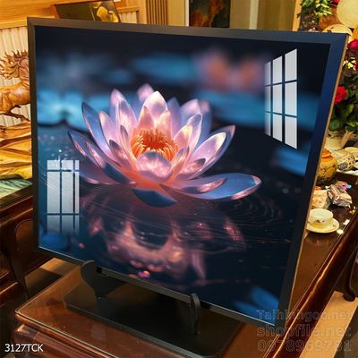 Tranh cá chép hoa sen cực đẹp