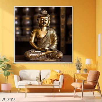 File tranh Phật giáo decor trang trí tường nhà phòng thờ