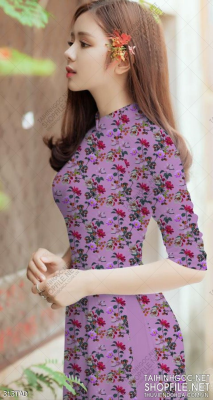 File tranh vải áo dài việt nam 313