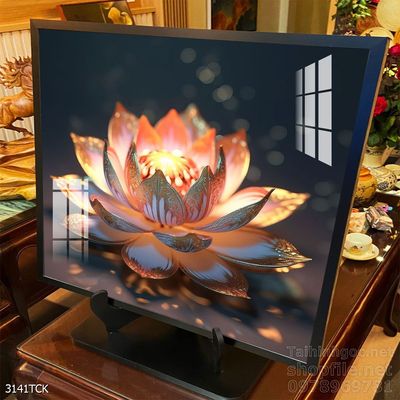 Tranh cá chép hoa sen đẹp mang nhiều ý nghĩa