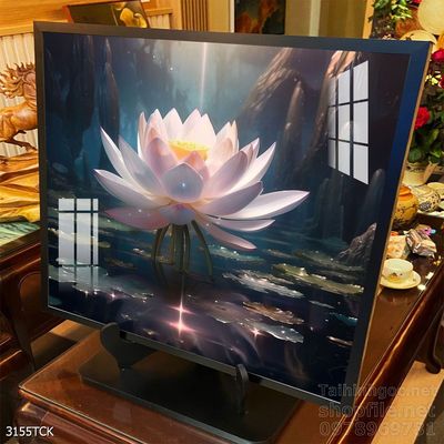 Tranh cá chép hoa sen treo tường mang nhiều ý nghĩa