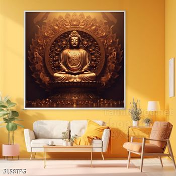 Tranh phật giáo decor trang trí tường phòng thờ