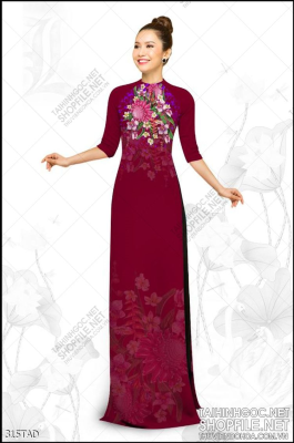 File tranh vải áo dài việt nam 315