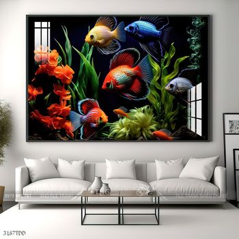 Tranh treo tường những chú cá heo đáng yêu