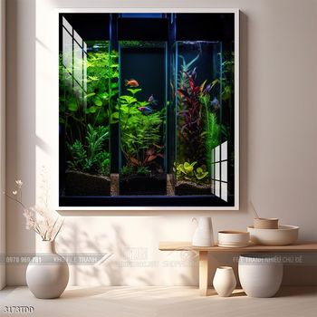 Tranh cá heo đẹp