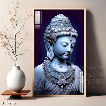 Tranh phật giáo decor trang trí tường phòng thờ