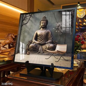 File tranh Phật giáo decor trang trí tường nhà phòng thờ