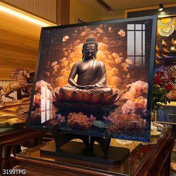 File tranh Phật giáo decor trang trí tường nhà phòng thờ
