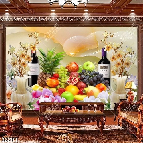 Tranh giả ngọc và ngũ quả file gốc