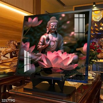 Tranh phật giáo decor trang trí tường phòng thờ