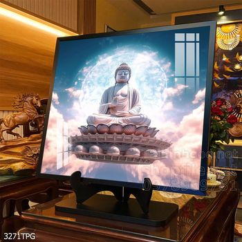 Tranh tranh trí tường phật giáo sang trọng