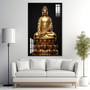 File tranh Phật giáo decor trang trí tường nhà phòng thờ