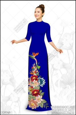 File tranh vải áo dài việt nam 329