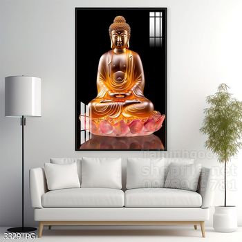 Tranh phật giáo decor trang trí tường phòng thờ