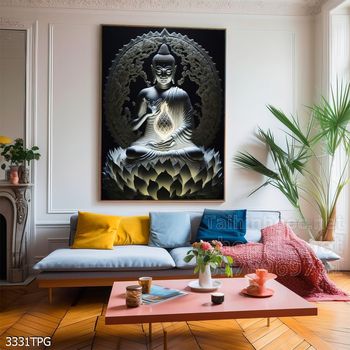 Tranh tranh trí tường phật giáo sang trọng