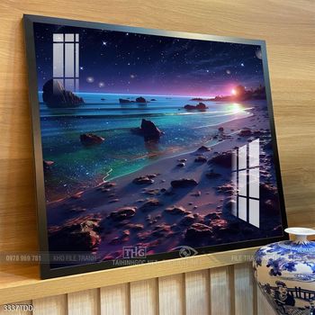 Tranh treo tường những chú cá heo đáng yêu