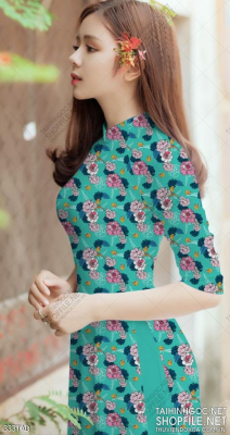 File tranh vải áo dài việt nam 333