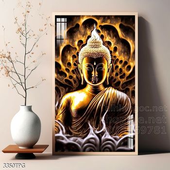 Tranh phật giáo decor trang trí tường phòng thờ