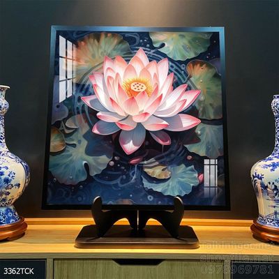 Tranh cá chép hoa sen đẹp mang nhiều ý nghĩa